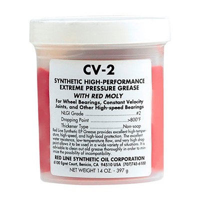 Red Line CV-2 High Performance Synthetic Grease. CV Wheel Bearings 397g (14 oz) - Image 6
