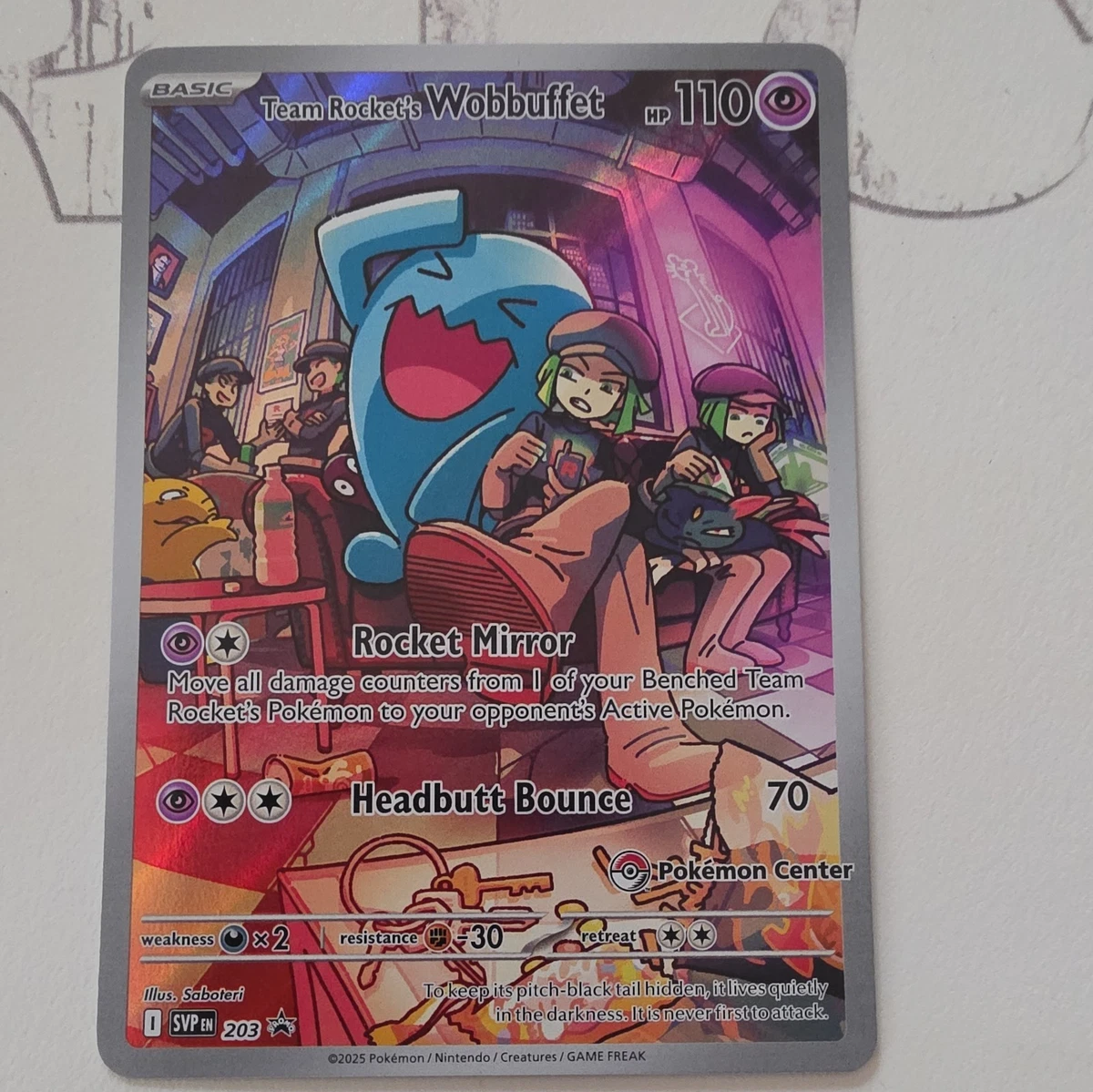 Team Rocket's Wobbuffet Pokémon TCG Cards for sale | eBay