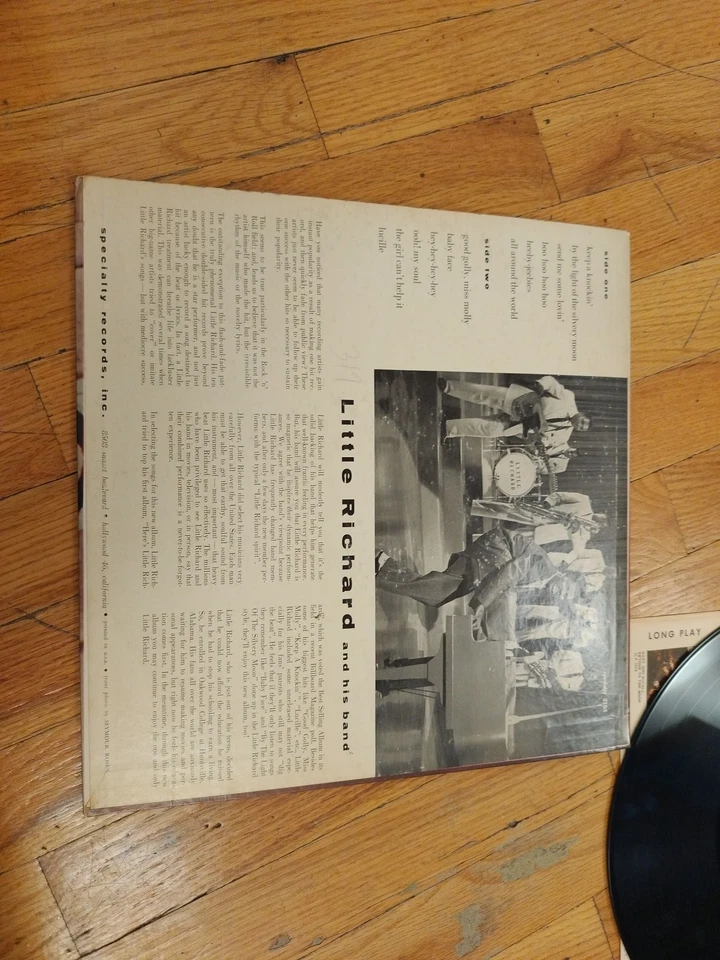 Little Richard (1958) ORIGINAL VINYL : 1st PRESSING : Specialty Records Foto 3 de 4