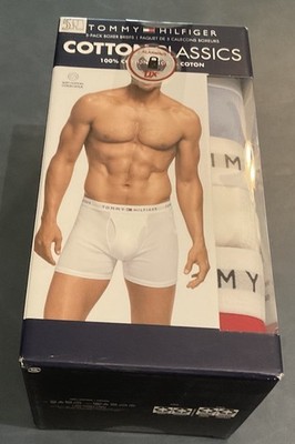 Tommy Hilfiger Men s M Multicolored 100% Cotton Classics 5-Pack Boxer Briefs NIB