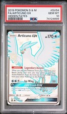 Pokemon Articuno GX Hidden Fates Shiny Vault Full Art #SV54 PSA 10 Gem Mint on eBay