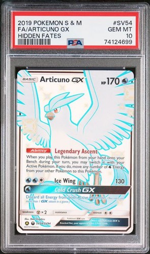 Articuno-GX graded PSA 10 for sale on eBay