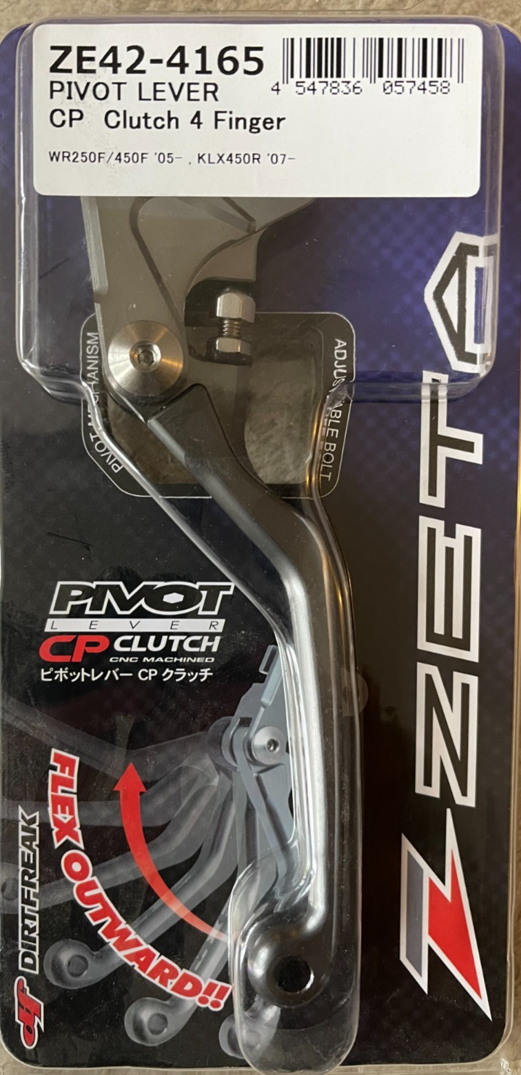 KAWASAKI KLX 450 R 2008-2012  ZETA PIVOT 4 FINGER CLUTCH LEVER