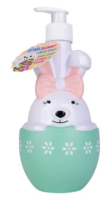 ITSISA Seifenspender Osterhase SOMEBUNNY LIKES YOU - Flüssigseife im Pumpspender