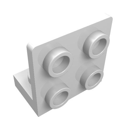 10x LEGO  Part Teil 99207 - Bracket 1 x 2 - 2 x 2 Inverted - Farbauswahl
