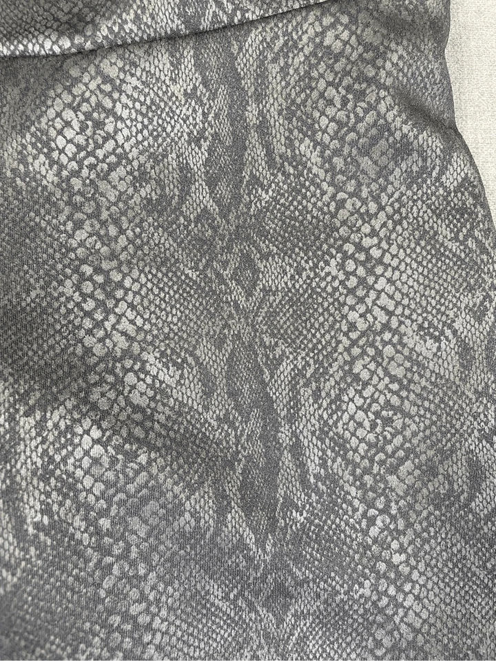 Leggings Express Estampado Serpiente Mujer S Negros Tiro Alto Imitación Cuero Y2K Glamour Foto 2 de 4