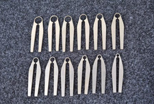 12PCS Camera Removal Repair Wrench Clamp Tool Kit Stainless Steel For Leica M