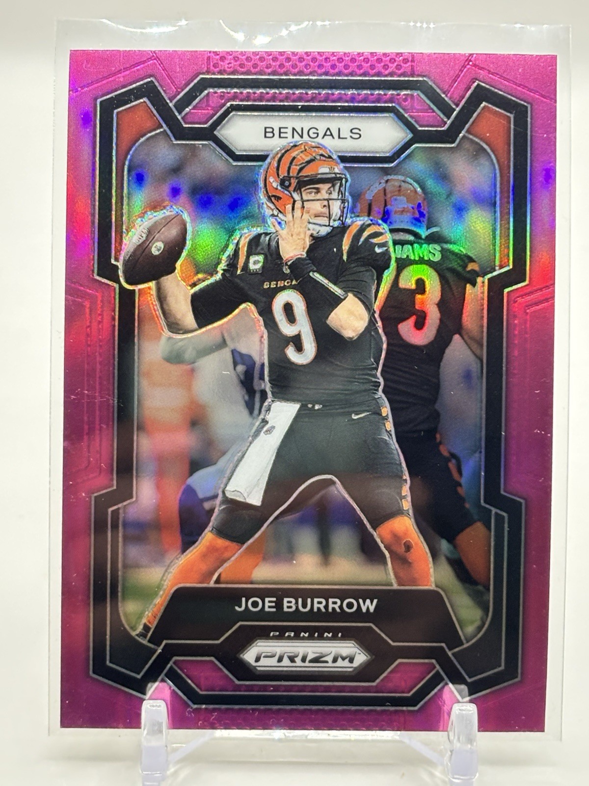 2023 Panini Prizm Joe Burrow #57 Pink Prizm