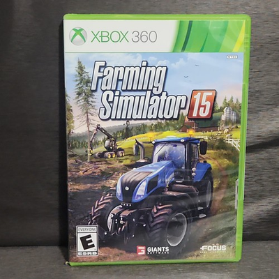 #ad #ad Farming Simulator 15 Xbox 360 Game CIB $19.49