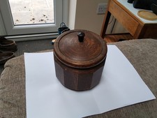 Antique Wooden Tea Caddy