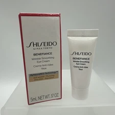 Shiseido Benefiance Wrinkle Smoothing Eye Cream Reduce Wrinkles Dark Circles .17