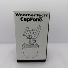 WeatherTech CupFone Universal Adjustable Cup Holder Car Mount for Cell Phones