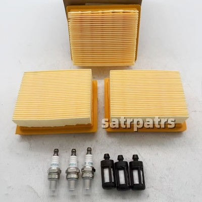 3PK Air Filter Tune Up Service Kit 4283 141 0300 Fits Stihl BR800 BR800X BR800C