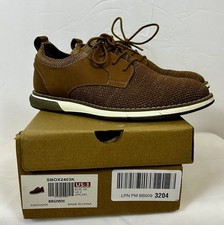Bruno Marc Boys Knit Oxford Brown Shoes / Size 3