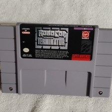 Virgin Games RoboCop Versus The Terminator SNES NTSC-U/C Game Cartridge