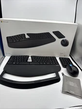 Microsoft Sculpt Ergonomic Wireless Keyboard, Mouse with Numpad (USB included)