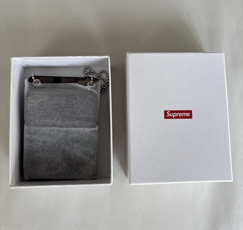 Supreme Leather ID Holder Wallet FW18 Camouflage Brandneu - Bild 3 von 6