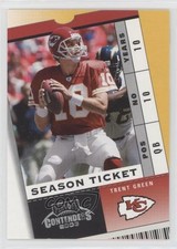 2003 Playoff Contenders Season Ticket Hawaii 2004 Embossed 20/25 Trent Green y0i