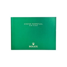 Rolex Air-King Handbuch Anleitung booklet Englisch 557.02 Eng - 10.2016