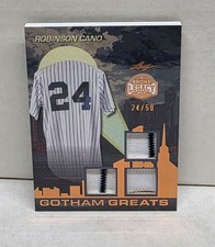 ROBINSON CANO 2025 Leaf Bronx Legacy Gotham Greats BRONZE Yankees Triple GU /50