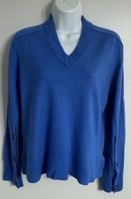 Nordstrom Sweater Women s 100% Merino Wool V-...