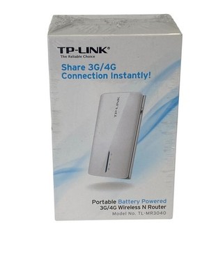 TP-Link TL-MR3040 Portable 3G/4G Wireless N Router-NEW Sealed Box