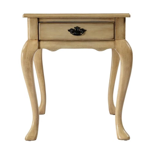 Butler Specialty Company Grace 1-Drawer End Table - Antique Beige - Picture 4 of 8