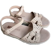SAS Duo Adjustable Comfort Sandal Size 7 WW $178 Msrp