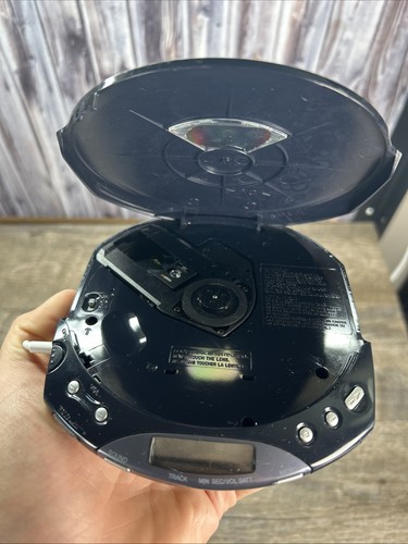 Sony Walkman CD Walkman Model D-E220 ESPMAX CD Player Tested Working Black - Picture 7 of 9