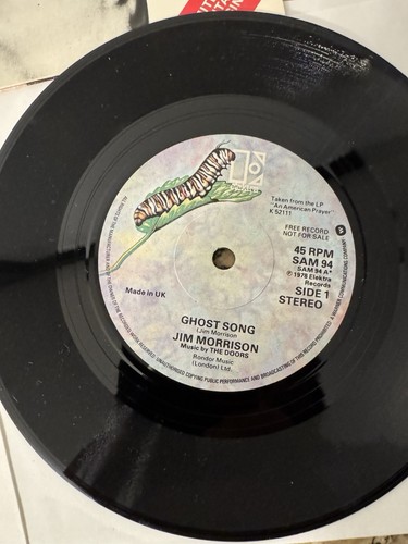 THE DOORS HELLO I LOVE YOU 4 SONG 1979 UK DOUBLE 7" NM LIMITED EDITION 45 SET - Picture 11 of 11