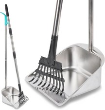 indiedouker Dog Pooper Scooper for Large Dogs with Large Capacity Tray and 36...