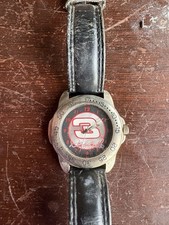 Dale Earnhardt Orologio Vintage NASCAR Game Time Metallo, Nero