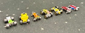 Vintage Galoob Micro Machines Lot Of 7 Race Cars 1980's