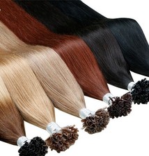 Keratin Bonding Hair Extensions 100% Remy Echthaar Haarverlängerung 1 Gramm