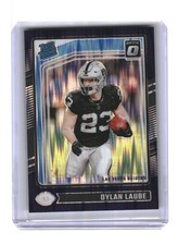 2024 Donruss Optic #230 Dylan Laube Purple Shock