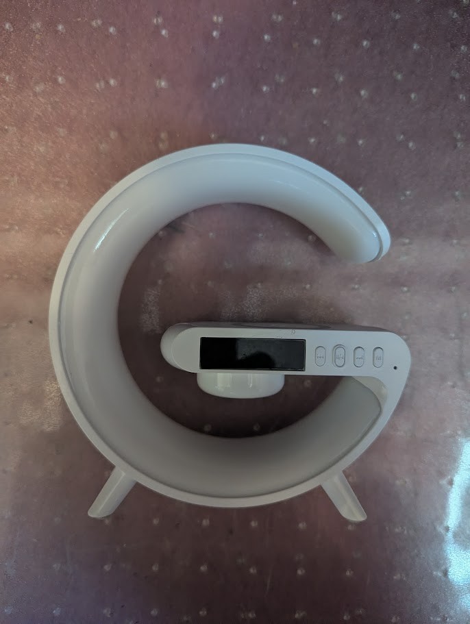 SMART LIGHT SOUND MACHINE - WIRELESS CHARGER/ALARM/MUSIC PLAYER