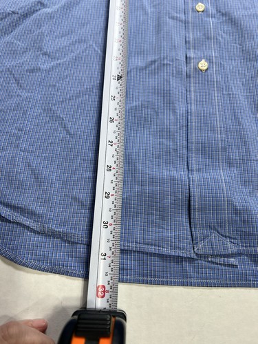 Polo Ralph Lauren Ellington Shirt Men's Blue Button down Blue Logo #38 - Picture 11 of 19