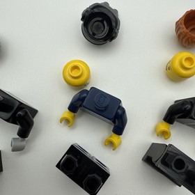 Lot Of 3 Lego Ultra Agents Max Burns Curtis Bolt Solomon Minifigures