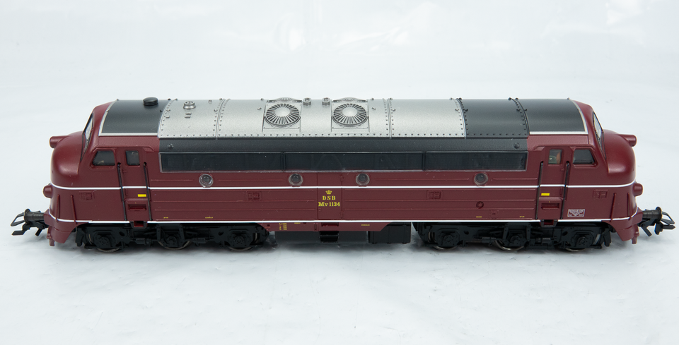 Märklin 37676 Diesellok Rh MV 1134 der DSB Ep IV, Wie neu Topzustand ...