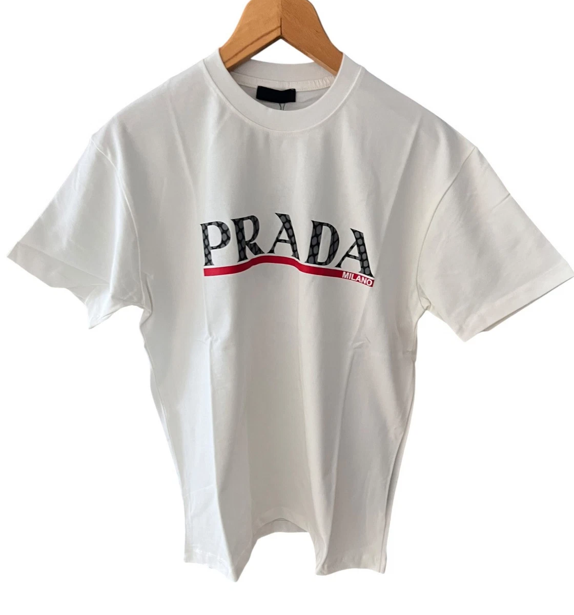PRADA White T-Shirts for Men for sale - eBay