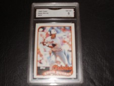 EDDIE MURRAY 1989 TOPPS #625 GRADED 8