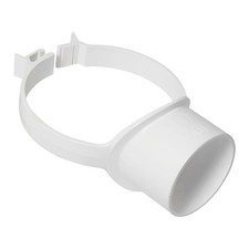 FLOPLAST 110mm Soil Ring Seal Strap Boss - White - FREE Next-Day Delivery