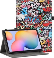 Case for 10.1 Inch Android Tablet, Multi-Angle Stand, Elastic Pencil Loop