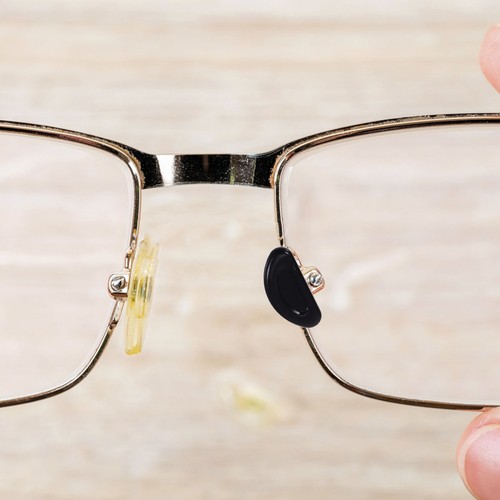6 pares de almohadillas antideslizantes para la nariz suministros para gafas de repuesto - Imagen 3 de 12