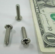 Lot 150 Stainless Steel Pan Head Screws, Full Thread #8-32 x 5/8" Circuit Board