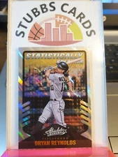 BRYAN REYNOLDS 2022 PANINI ABSOLUTE LAVA PARALLEL STATISTICALLY SPEAKING PIRATES