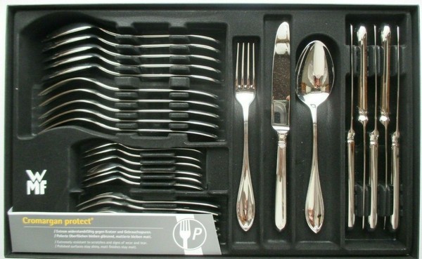 Wmf Besteck Premiere Cromargan Protect 30-TEILIG, Eingesetzte Messerklingen-image
