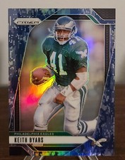2024 Panini Prizm Keith Byars Blue Camo 15/25 SSP #239 Philadelphia Eagles