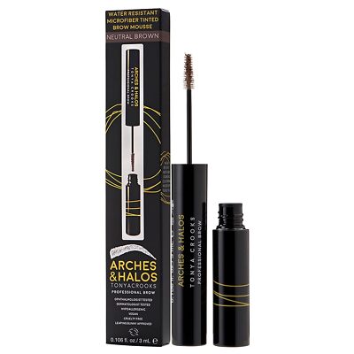 Arches & Halos Water Resistant Microfiber Tinted Brow Mousse, You Choose