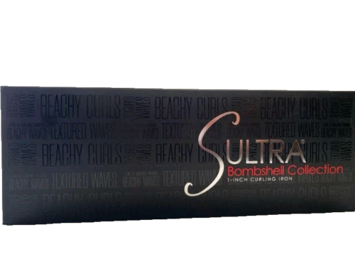 Sultra The Bombshell Rod Curling Iron, 1 Inch Clipless Professional Styler 1"